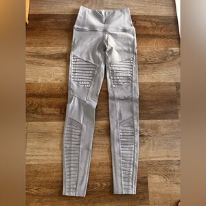 ALO Yoga Silver Leggings